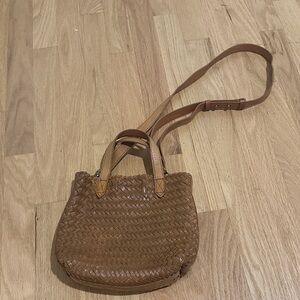 Madewell woven handbag